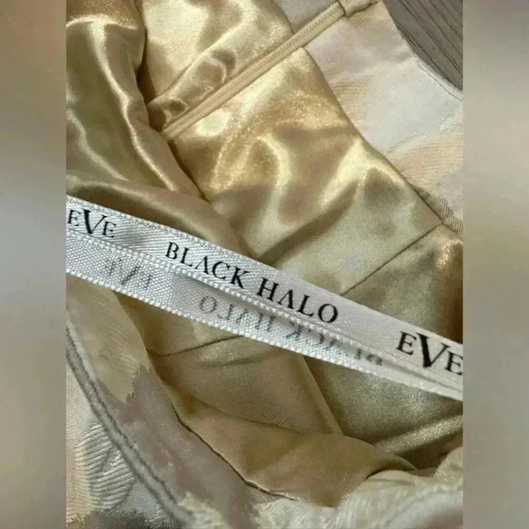 Black Halo Eve Laurel Berman‎ Mermaid High Waisted Ruffle Bodycon Maxi Skirt - Picture 11 of 12